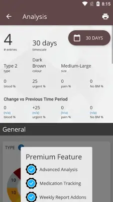 Poop Tracker android App screenshot 9